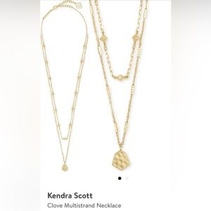 Kendra Scott Clove Multistrand Necklace